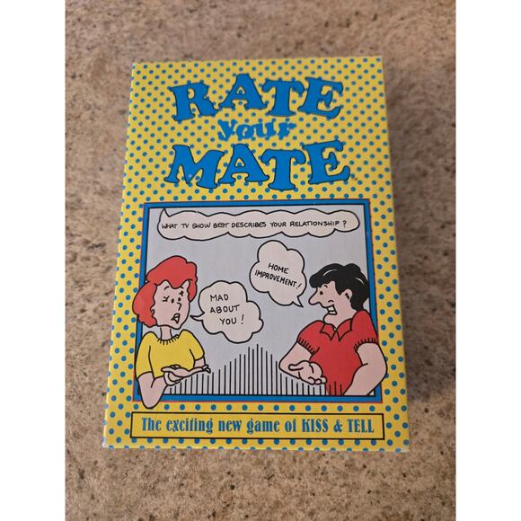 Rate Your Mate Vintage 1994 Game EUC - Picture 1 of 7